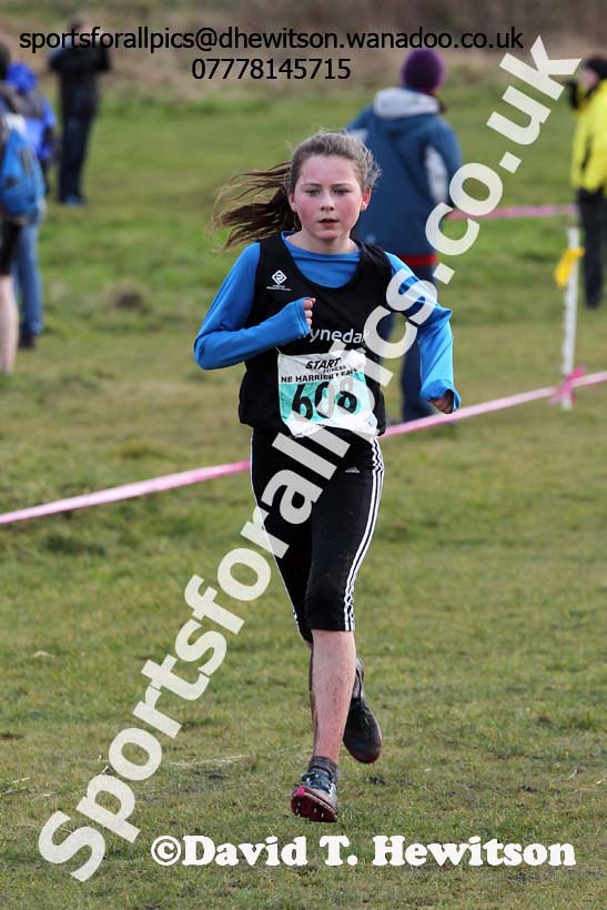 Under-13 girls NEHL, Wrekenton. Photo: David T. Hewitson/Sports for All Pics